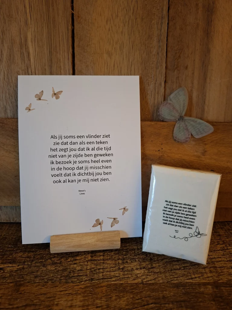 troostpakketje vlinder