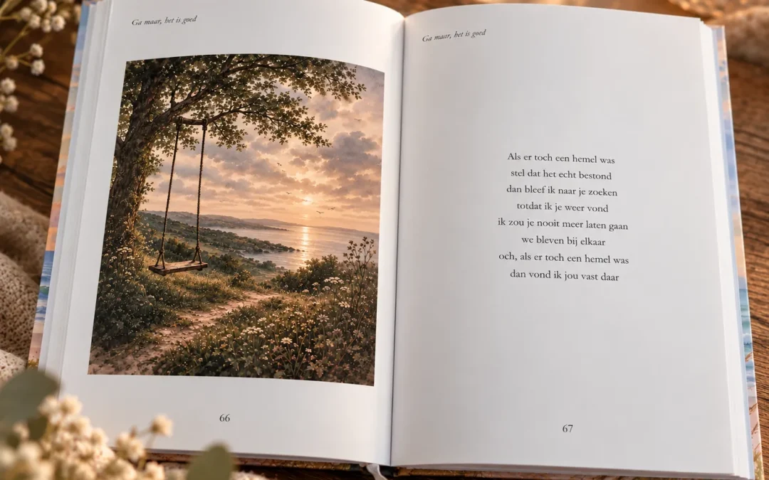 ga maar het is goed, gedichtenbundel rouw, verdriet en troost Steve's Lines